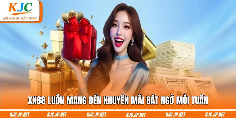 XX88 luôn mang đến khuyến mãi bất ngờ mỗi tuần